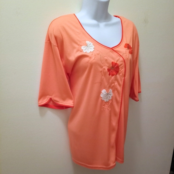 π FREE GIFT INCLUDED π Embroidered Summer Top Blouse 100% Cotton - Picture 4 of 12